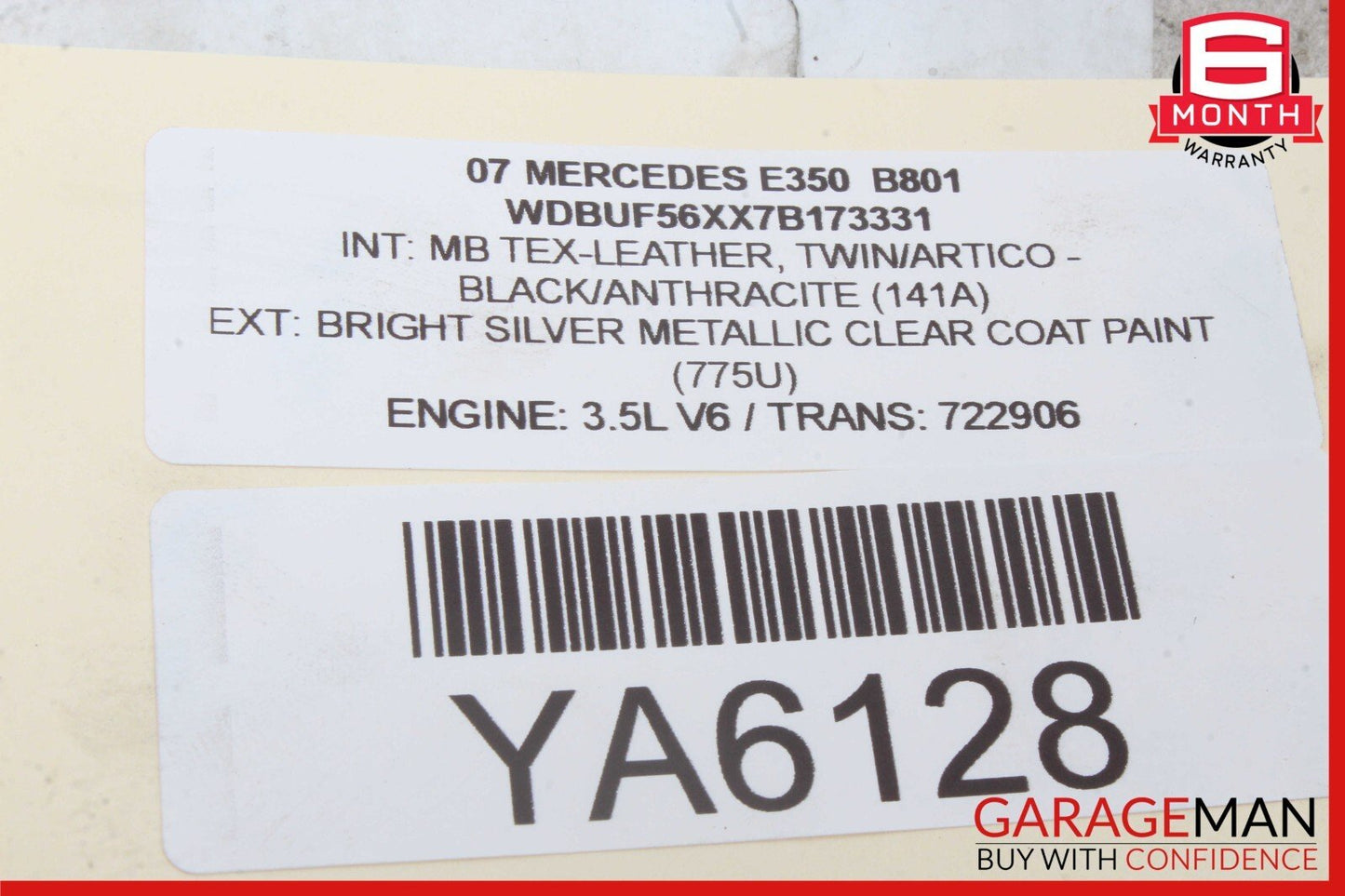 03-09 Mercedes W211 E350 CLS63 AMG CLK350 Sirius Satellite Radio Receiver OEM