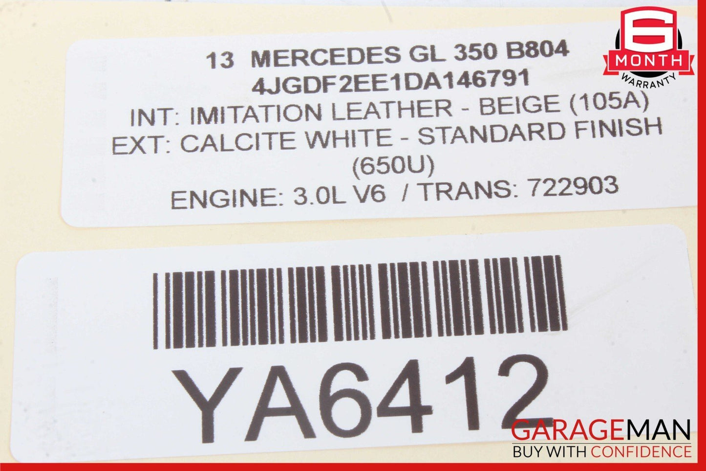 13-19 Mercedes X166 GL350 3rd Row Right Seat Folding Power Switch Button OEM