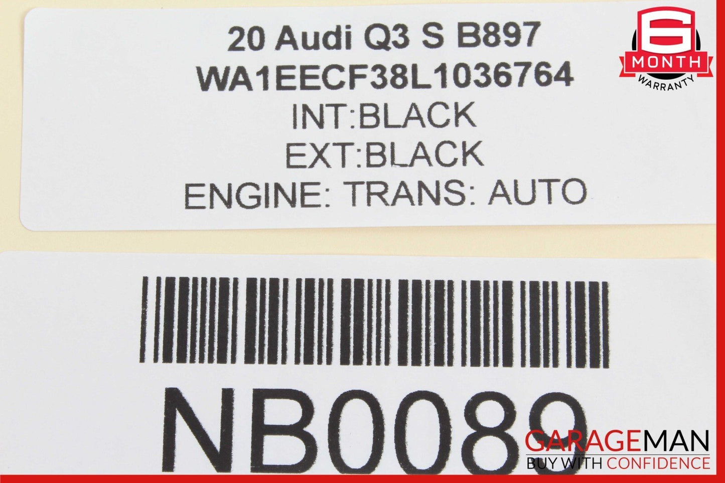 20-24 Audi Q3 Front Right Seat Adjustment Switch 8K0959748C