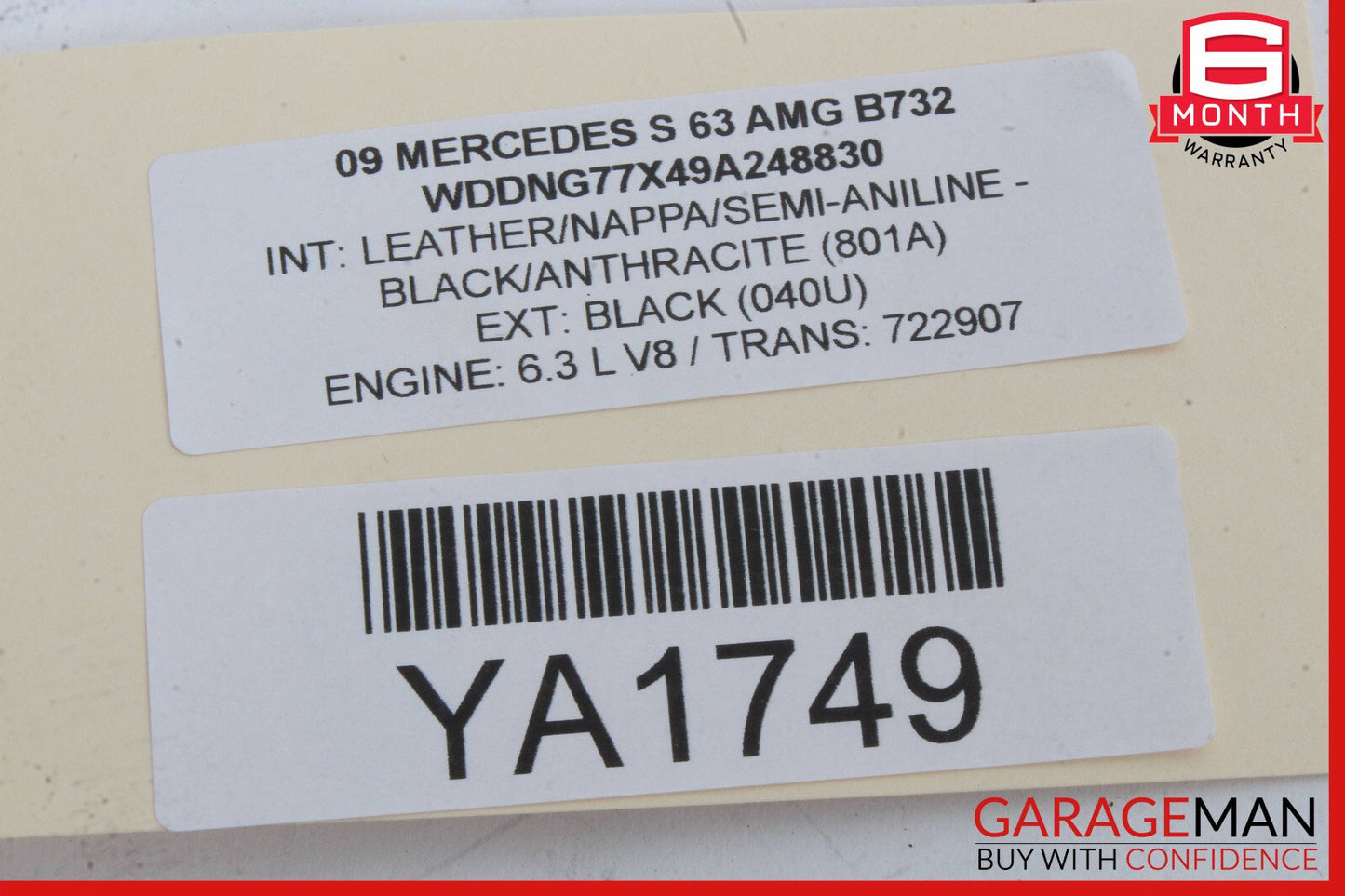 07-14 Mercedes S600 CL63 AMG Active Body Control ABC Suspension Module Control