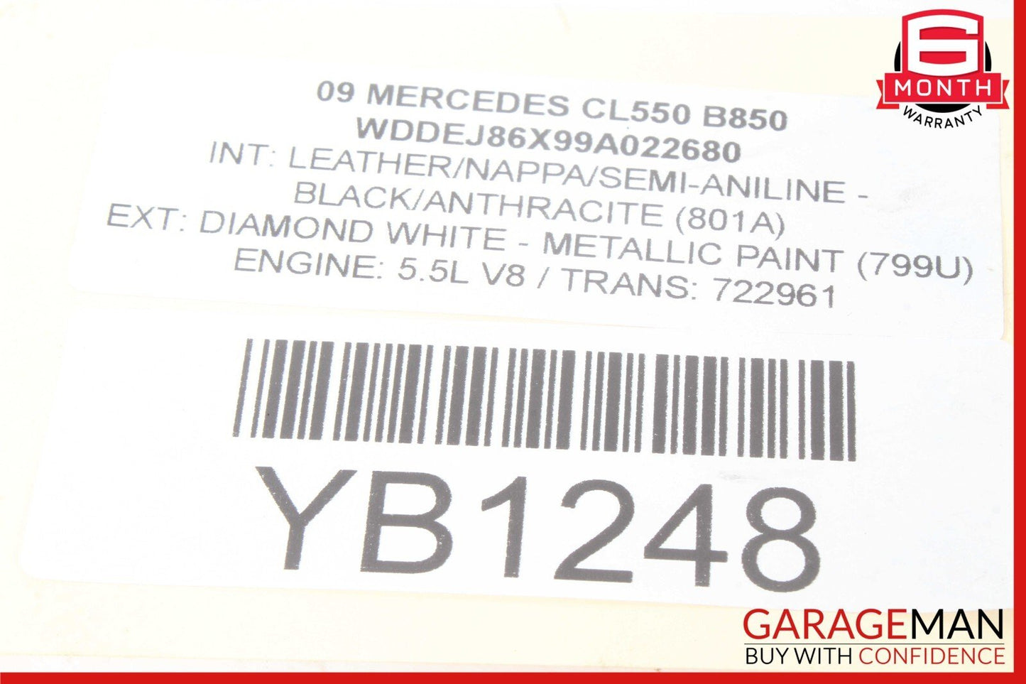 07-14 Mercedes W216 CL550 Air Suspension Supply Valve Block Control Module Unit