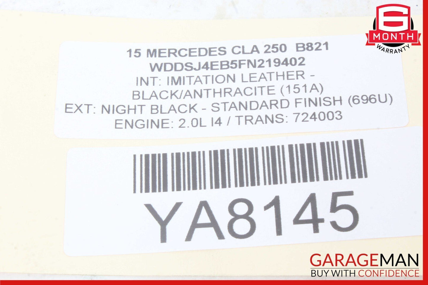 00-06 Mercedes W215 CL600 CL55 AMG Left Driver Seat Memory Control Module OEM