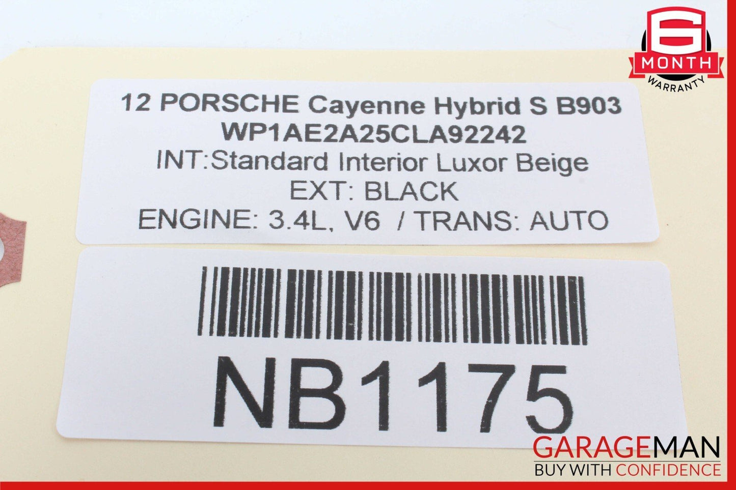 11-14 Porsche Cayenne 958 Turbo Automatic Transmission Control Unit TCU TCM OEM