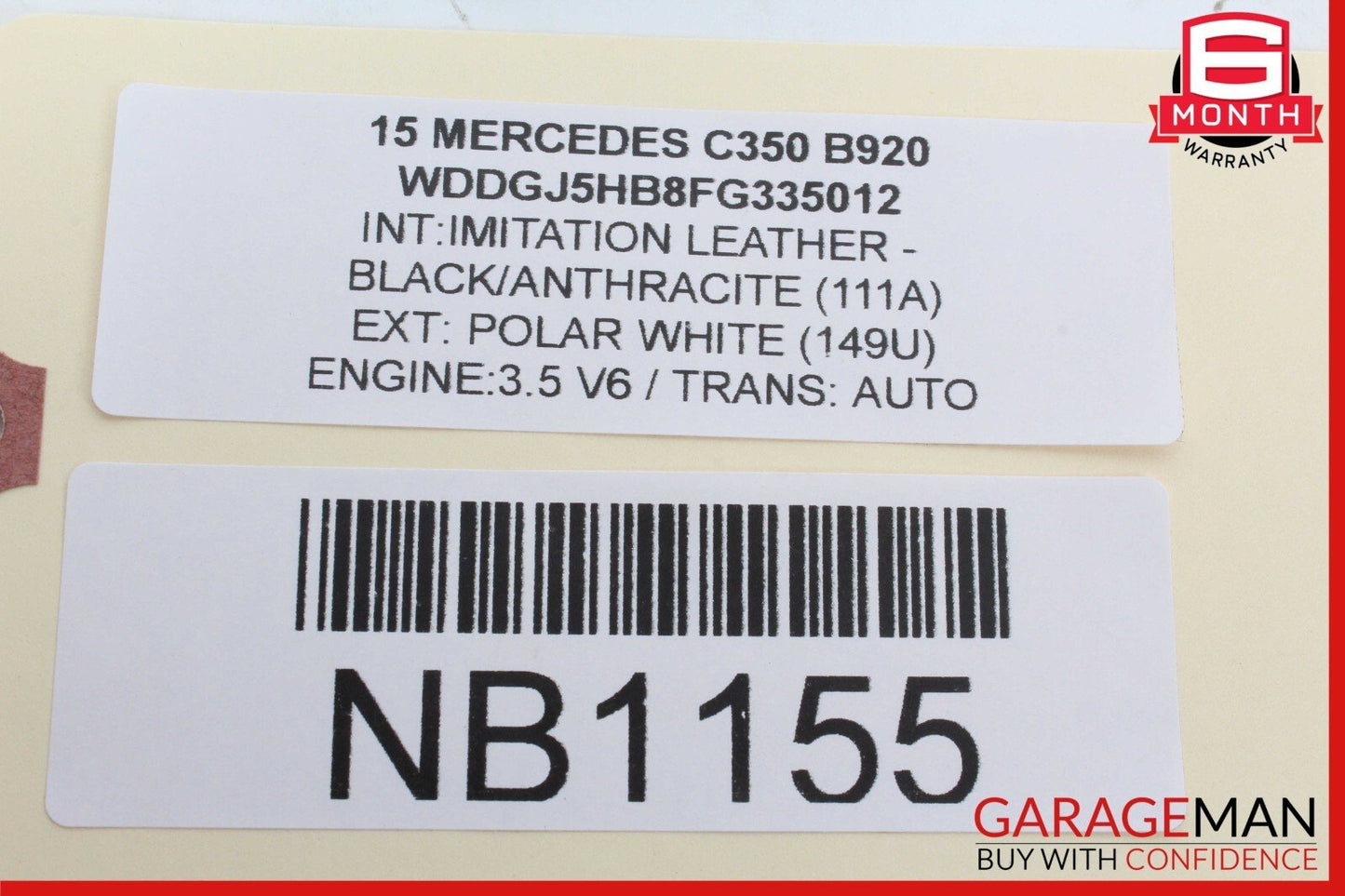 08-18 Mercedes W204 C350 C300 Front Left Side Door Control Module Unit OEM