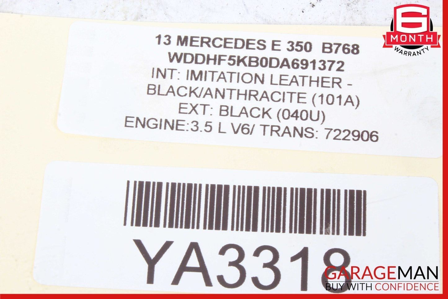 08-20 Mercedes W212 E350 GLK350 Dash Headlight Fog Light Switch Control Module
