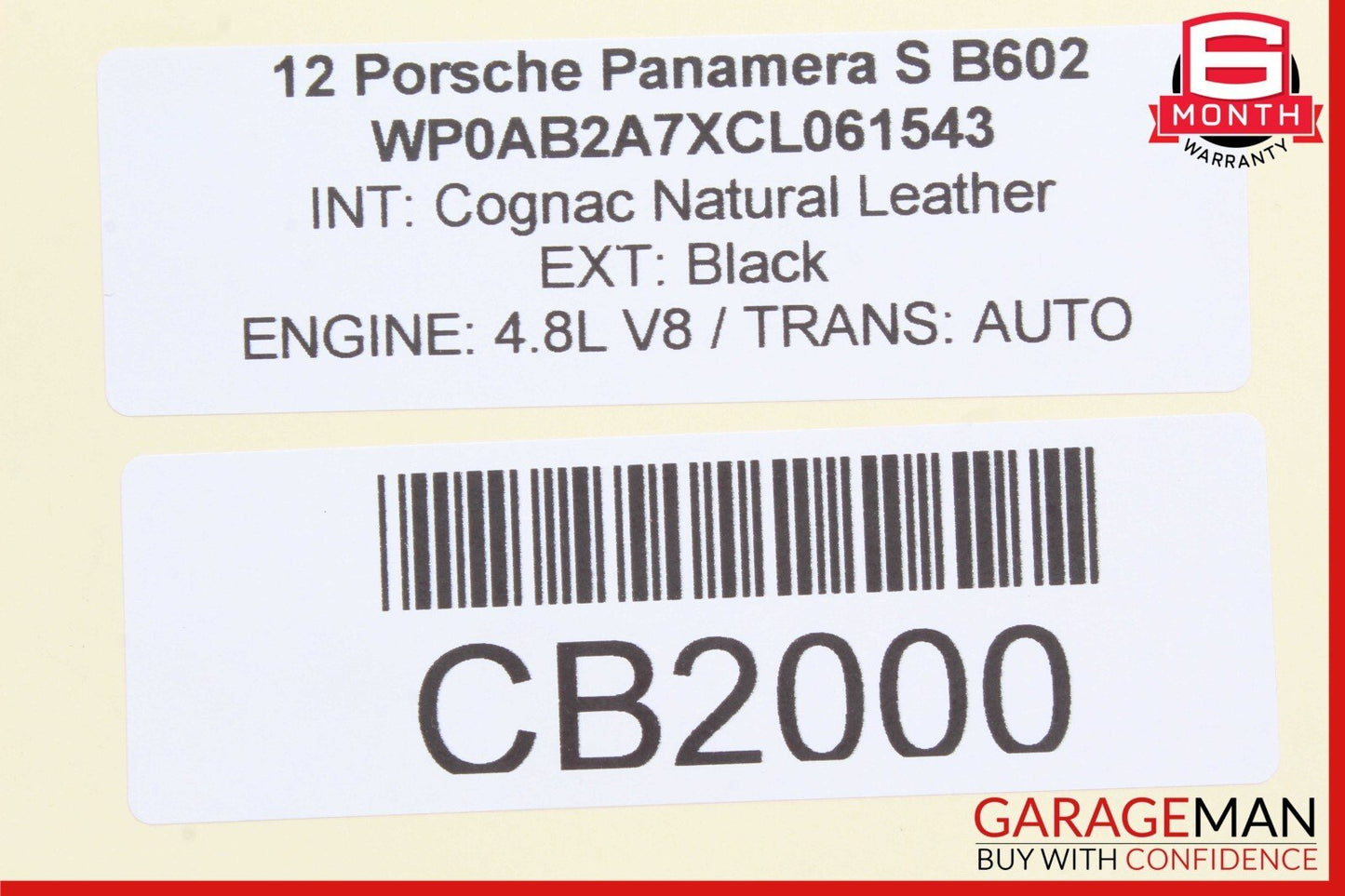 10-16 Porsche Panamera 970 Rear Right / Left Side Door Control Module Unit