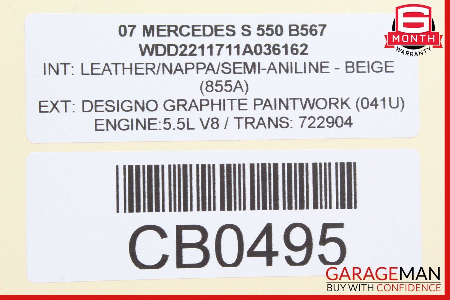 07-10 Mercedes W221 S550 CL65 AMG Antenna Amp Amplifier Booster Module OEM