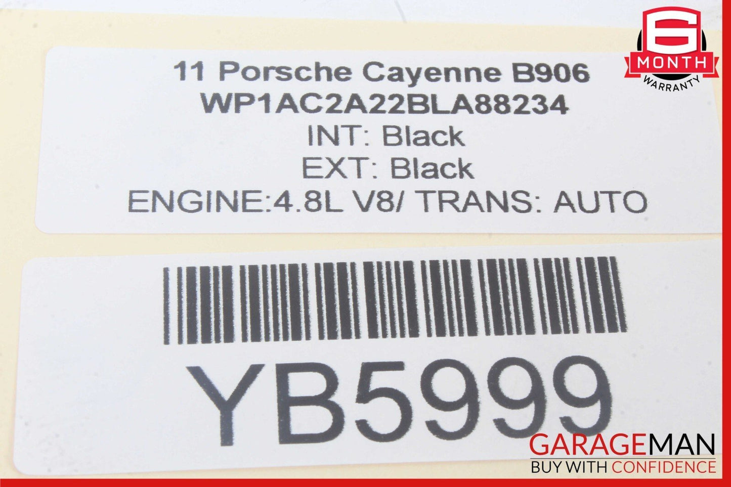 11 Porsche Cayenne 958 Turbo Headlight Switch Control 7P5941531C OEM