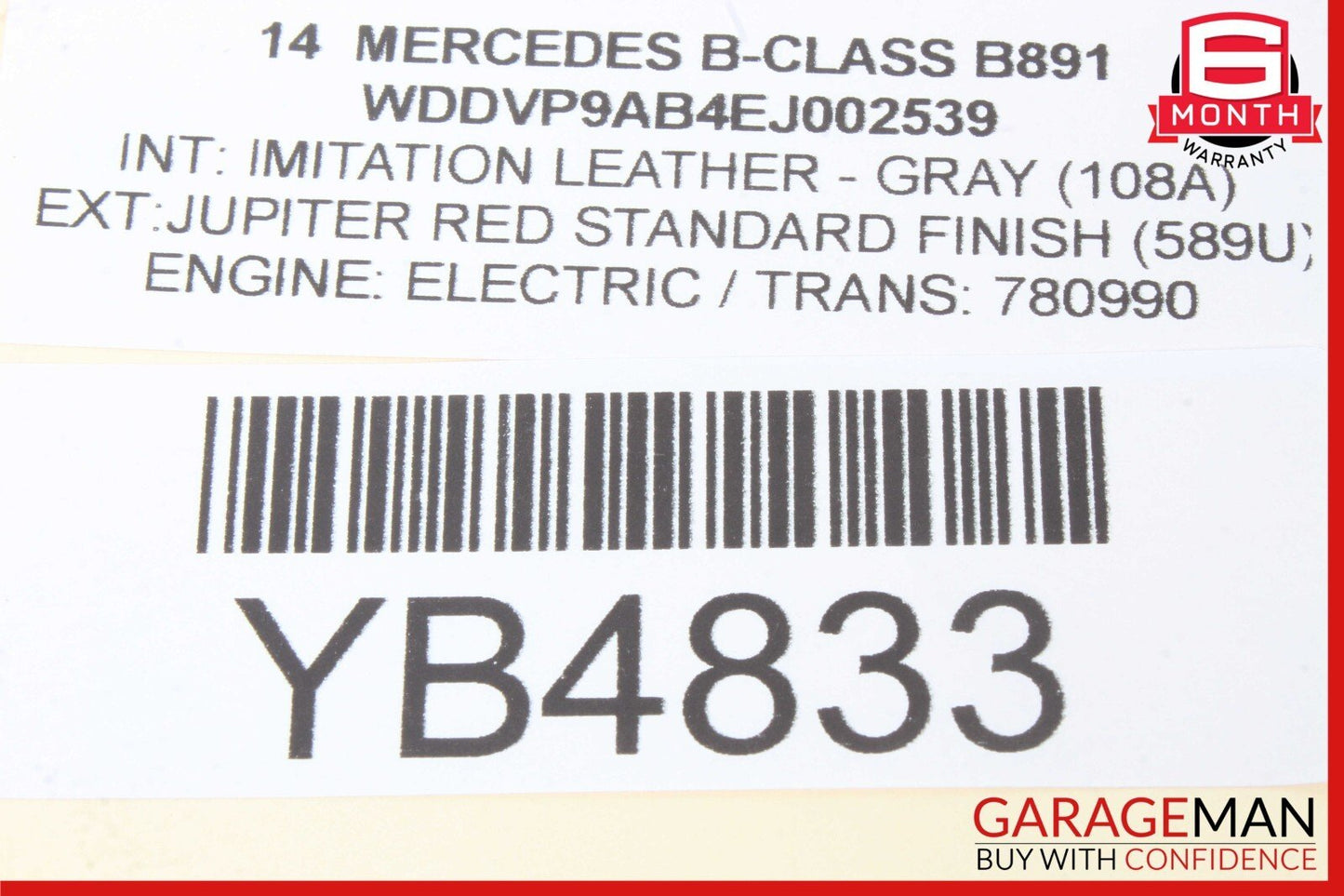 12-19 Mercedes B-Class W242 W246 Dashboard Left Side Air Vent 2468303900 OEM