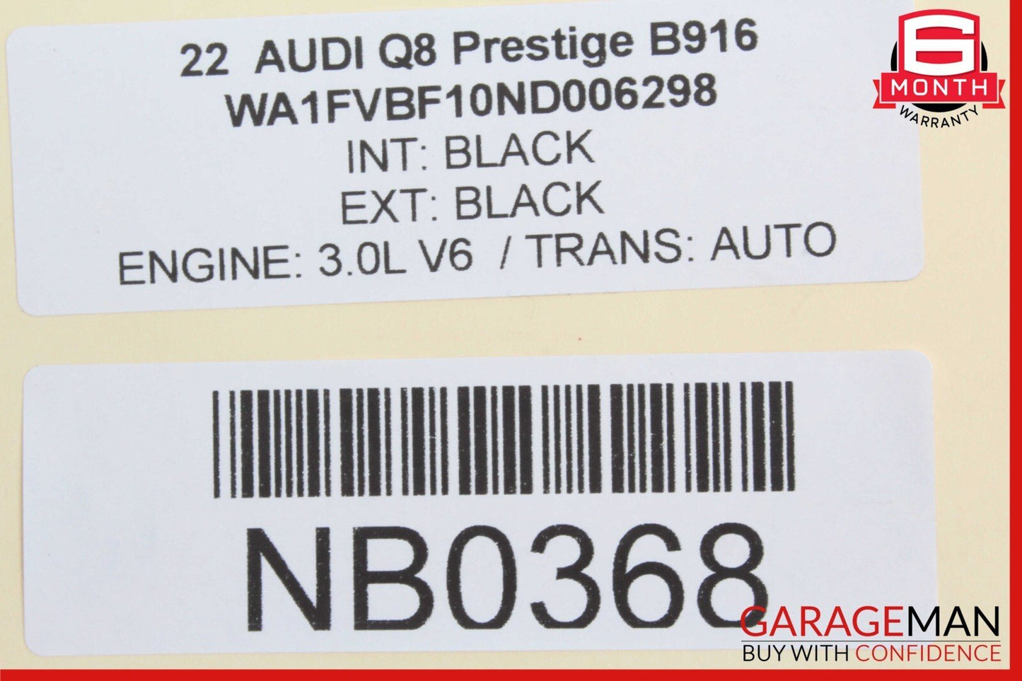 19-23 Audi Q8 Interface Gateway Control Module 4KL907468E OEM