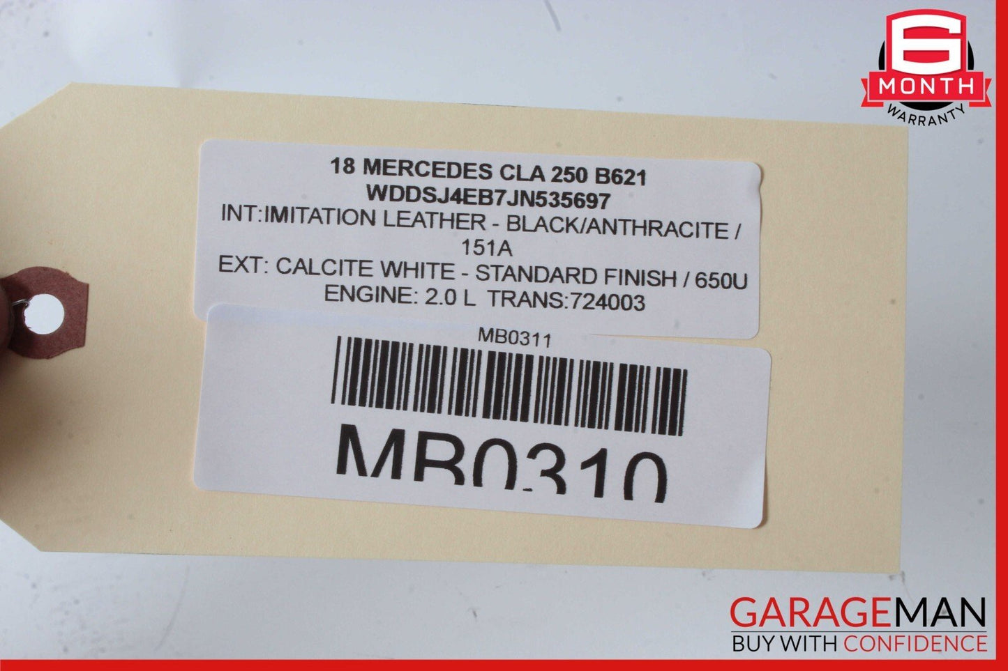 14-18 Mercedes W117 CLA250 Front Right or Left Dash AC A/C Air Vent Trim Grill