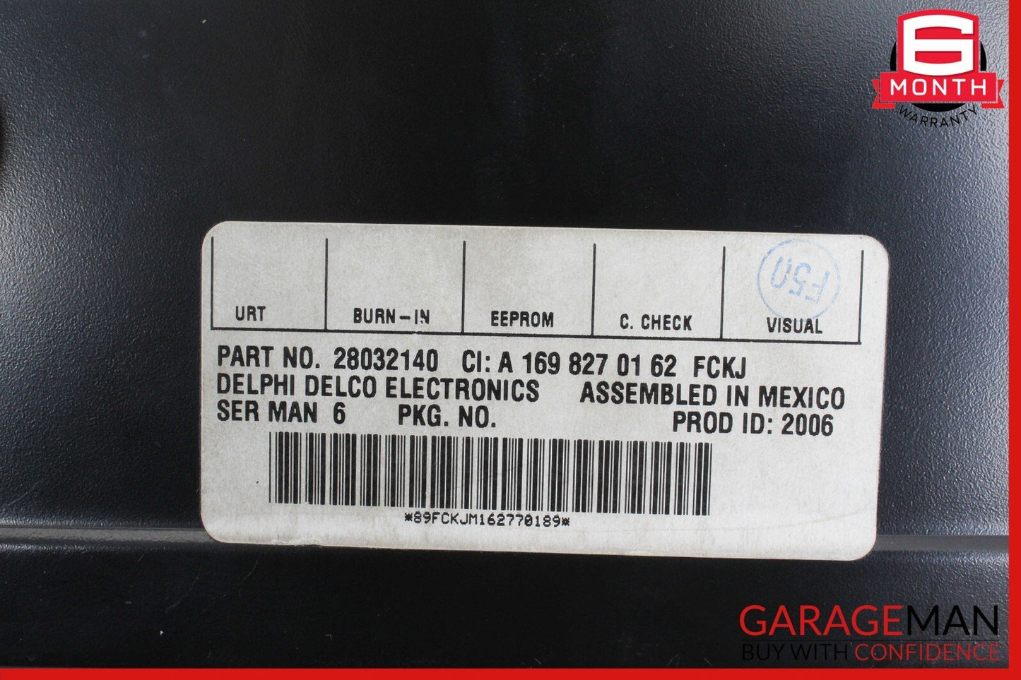 03-09 Mercedes R230 SL550 R550 GL350 Sirius Satellite Radio Receiver Module OEM