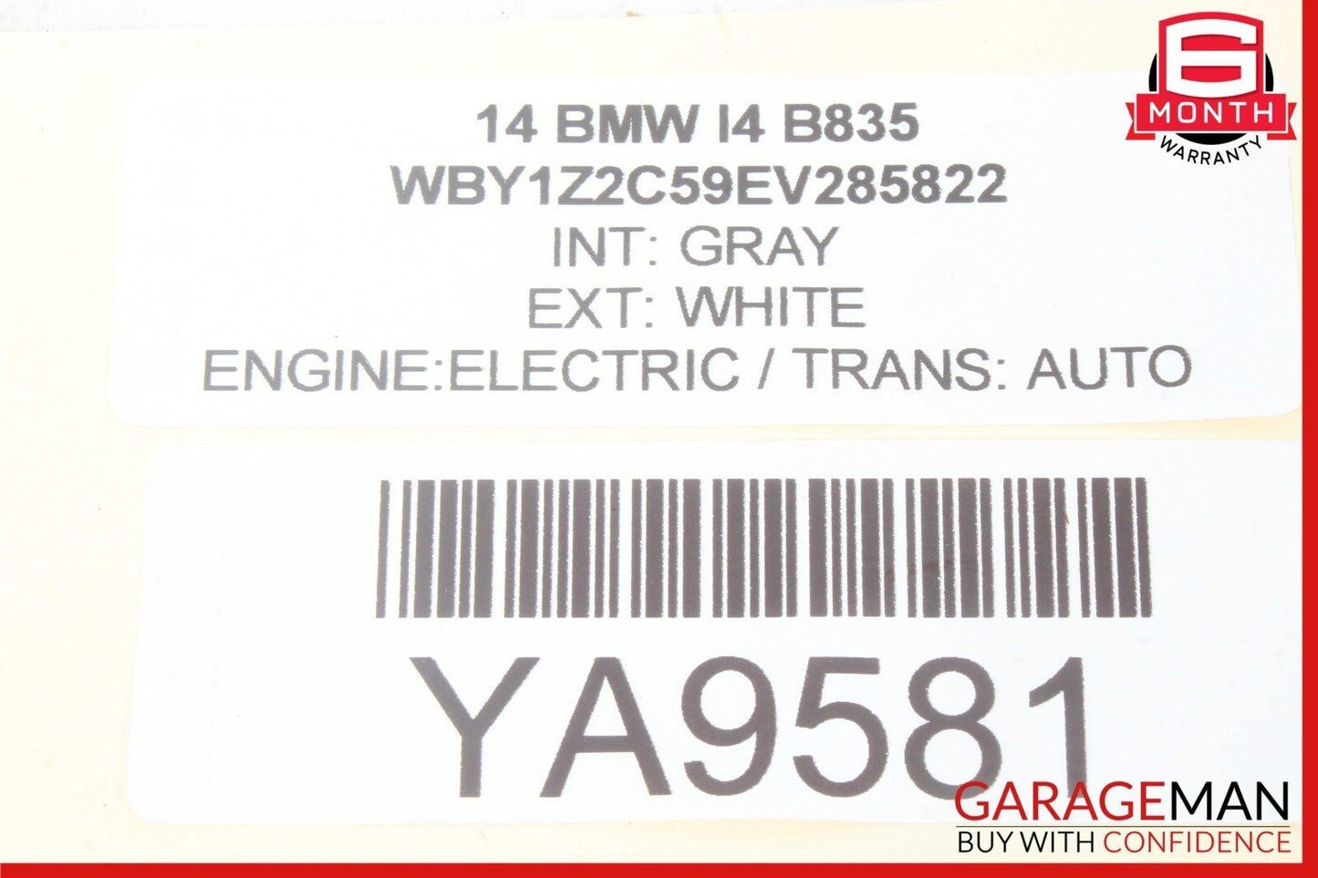 14-21 BMW i3 I01 Hybrid Engine Auxiliary Electric Coolant Water Pump OEM