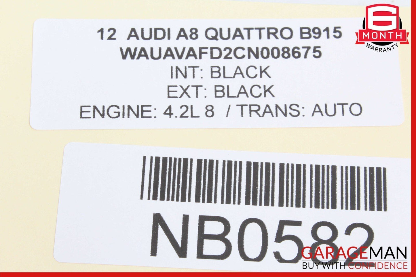 11-18 Audi A8 Quattro Front Left Driver Dashboard HVAC Air Vent 4H1820901A OEM