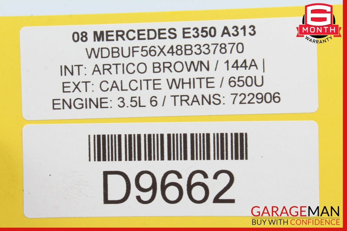 07-09 Mercedes W211 E350 ABS Anti Lock Brake Pump Hydraulic OEM