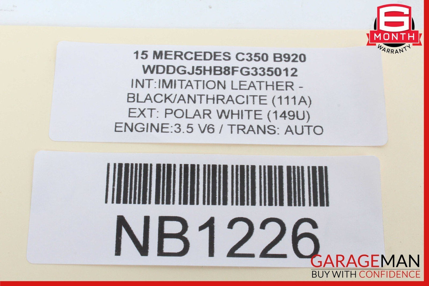 08-18 Mercedes W204 C350 SLK250 Front Left Driver Side Seat Control Module Unit