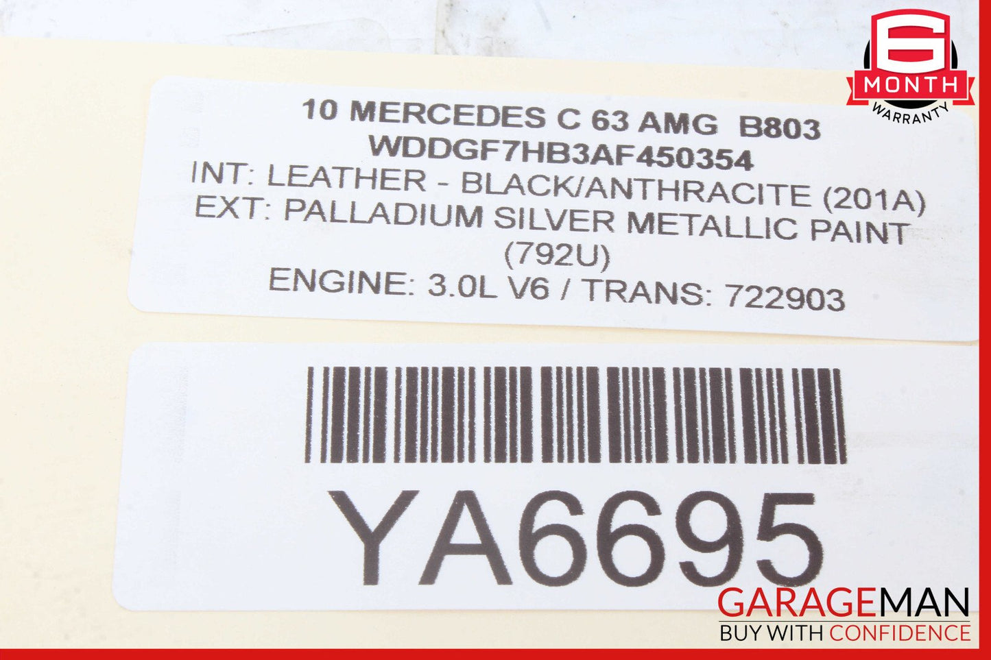 08-18 Mercedes E350 C250 SLK250 Front Left Driver Side Seat Control Module Unit