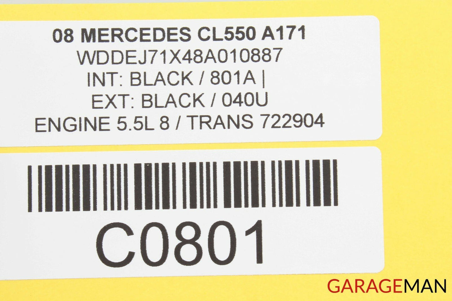 07-14 Mercedes W216 CL550 CL600 Center Console Ashtray Ash Tray Trim OEM