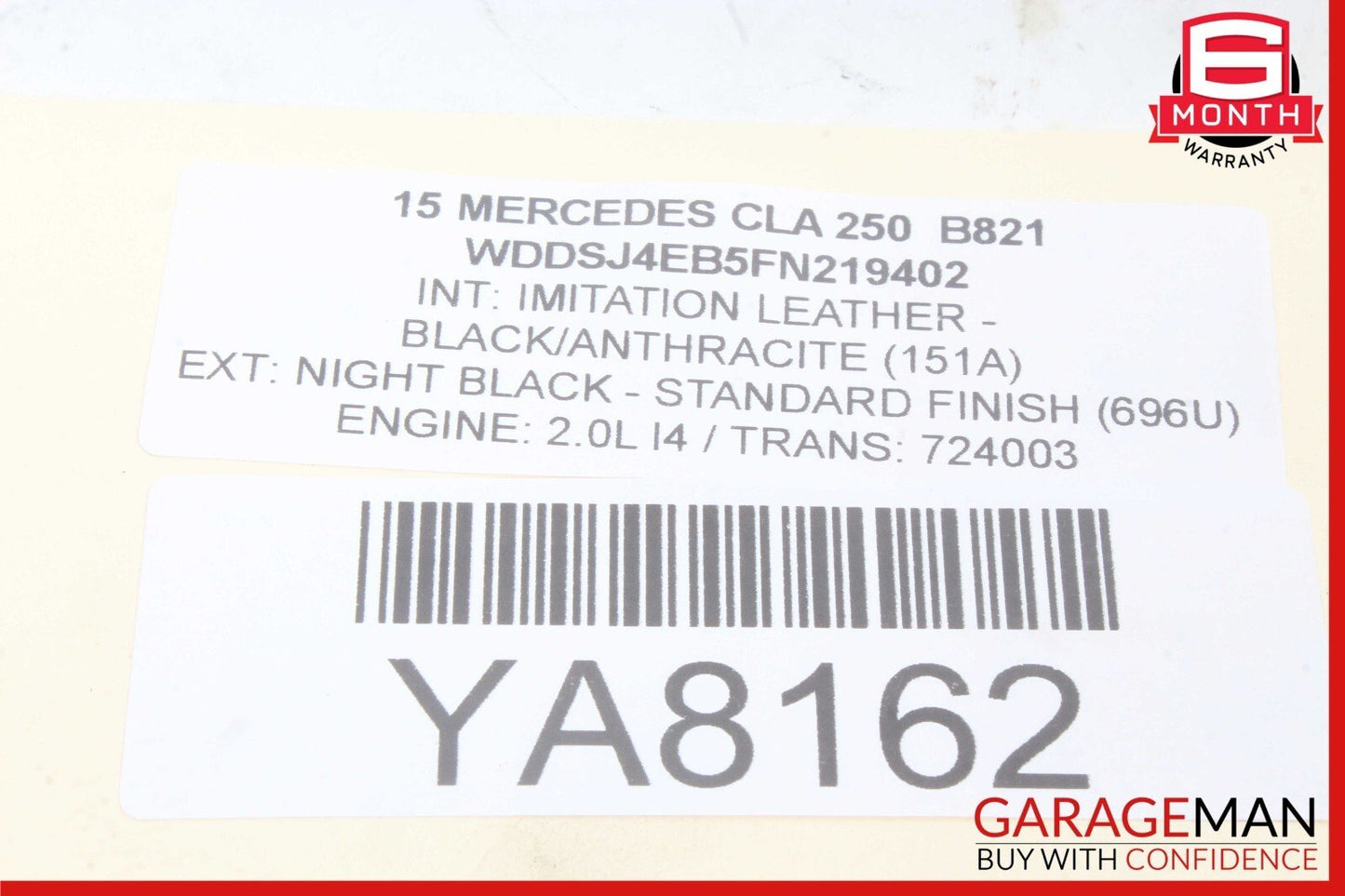 08-20 Mercedes W117 CLA250 GLK350 Headlight Fog Light Switch Control Module OEM
