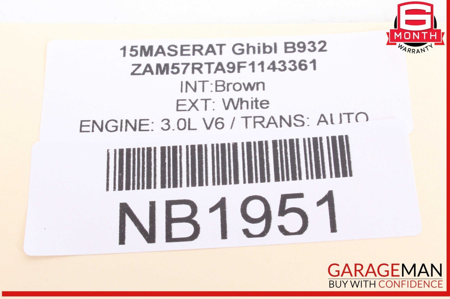 14-17 Maserati Ghibli Dash Headlight Head Light Lamp Control Switch 670019822