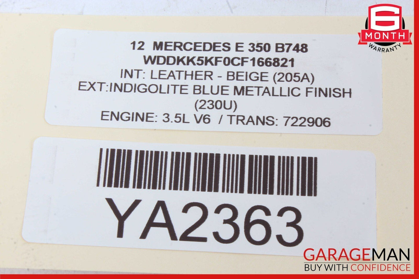 10-16 Mercedes W207 E350 E550 C300 Front Active Lane Assist Front Camera OEM