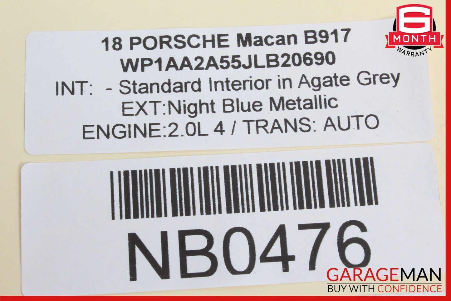 15-24 PORSCHE MACAN FRONT LEFT SIDE DOOR CONTROL MODULE OEM 4H0959793AC
