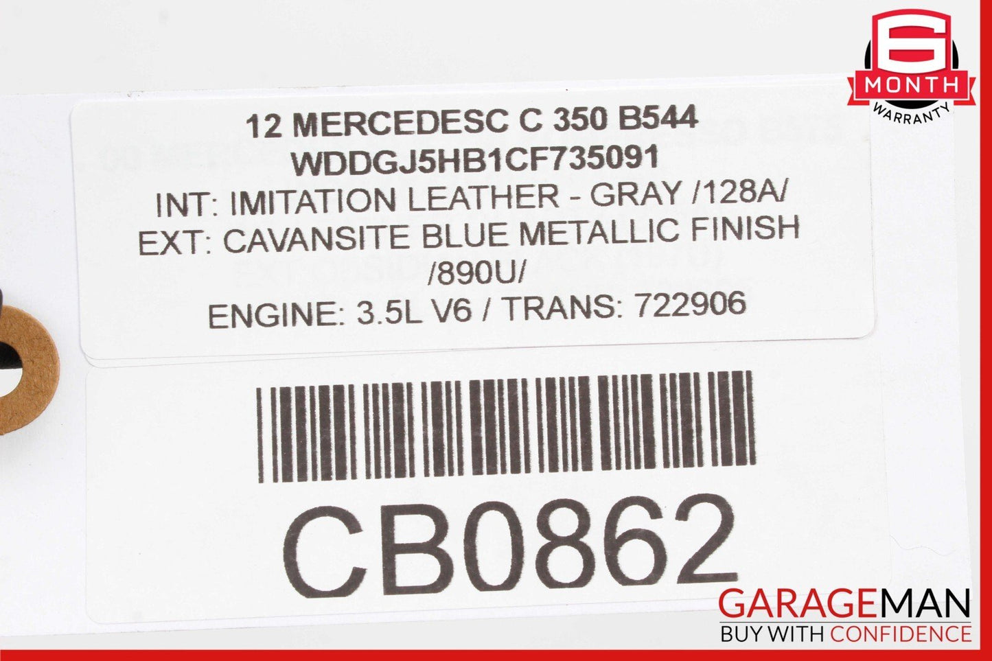 12-16 Mercedes W204 C350 E350 GLK350 ECU Engine Control Module Unit OEM