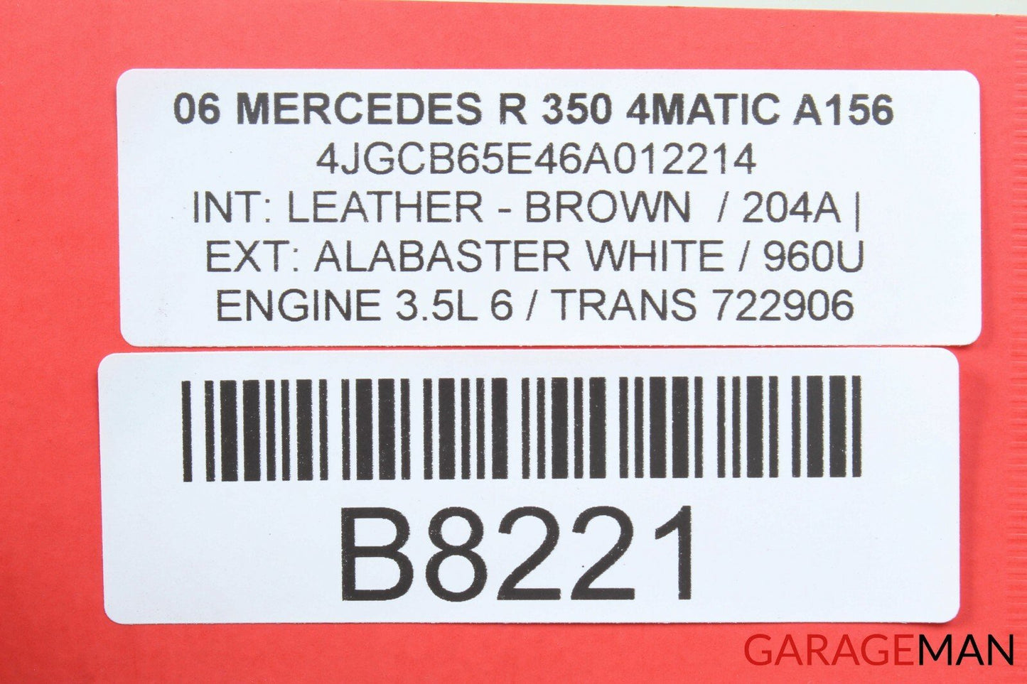 06-10 Mercedes W251 R350 Rear Right Side Suspension Stabilizer Sway Bar Link OEM
