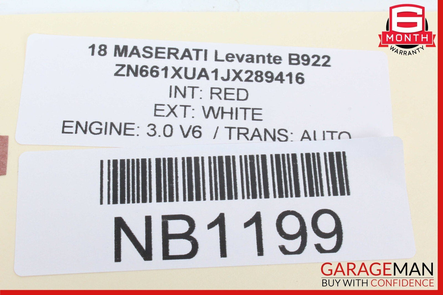 17-20 Maserati Levante S M161 Front Left Side Door Lock Latch Actuator OEM
