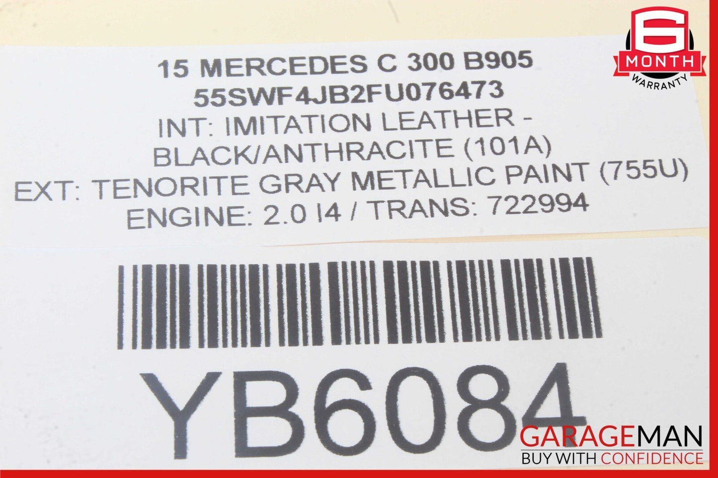 15-20 Mercedes W205 C300 C350e C400 Front Left Side Seat Control Module Unit