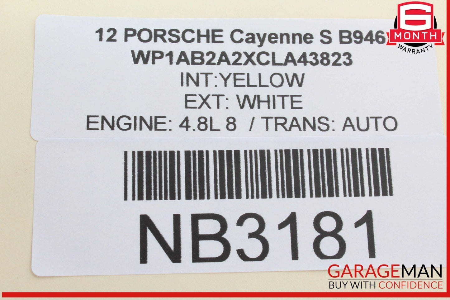11-17 Porsche Cayenne S 958 ESP YAW Rate Multiple Sensor Control Module Unit OEM