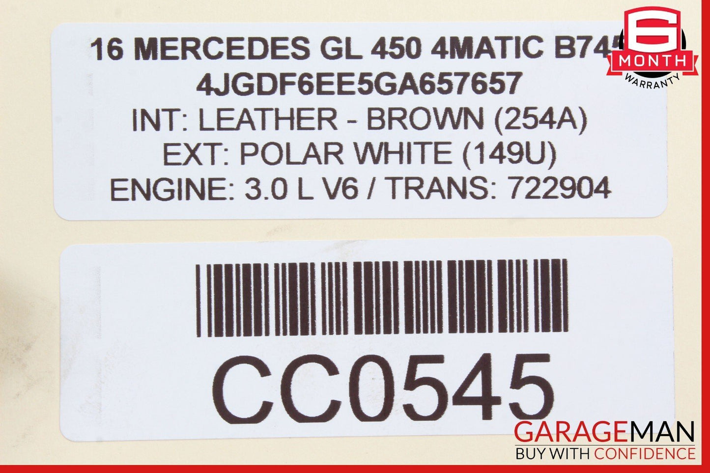 13-20 Mercedes X166 GL450 CLA250 E350 SL550 Keyless Go Entry Control Module OEM