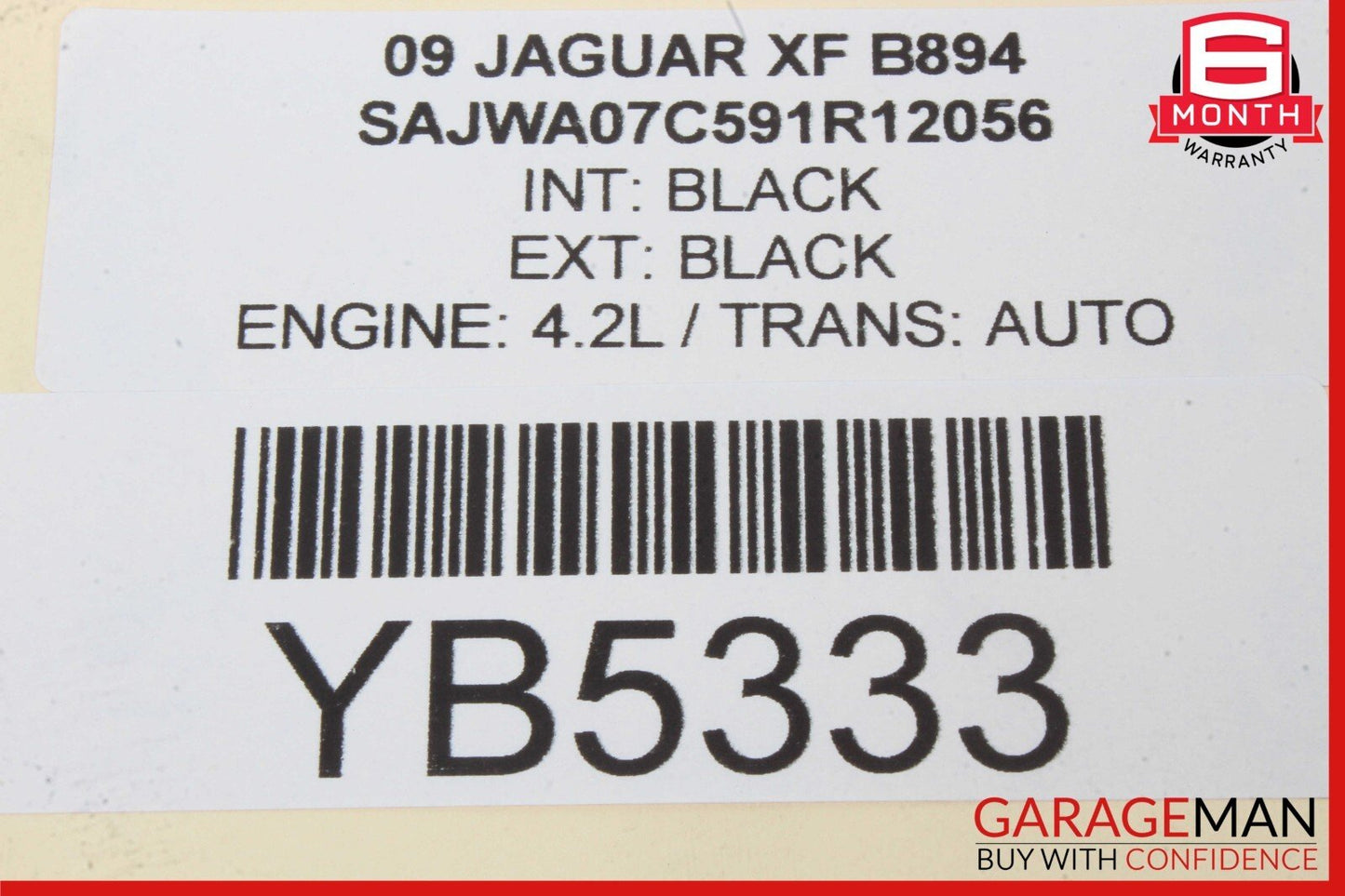 09-15 Jaguar XF Navigation System Disc DVD USA Canada 6W8310E898BG OEM