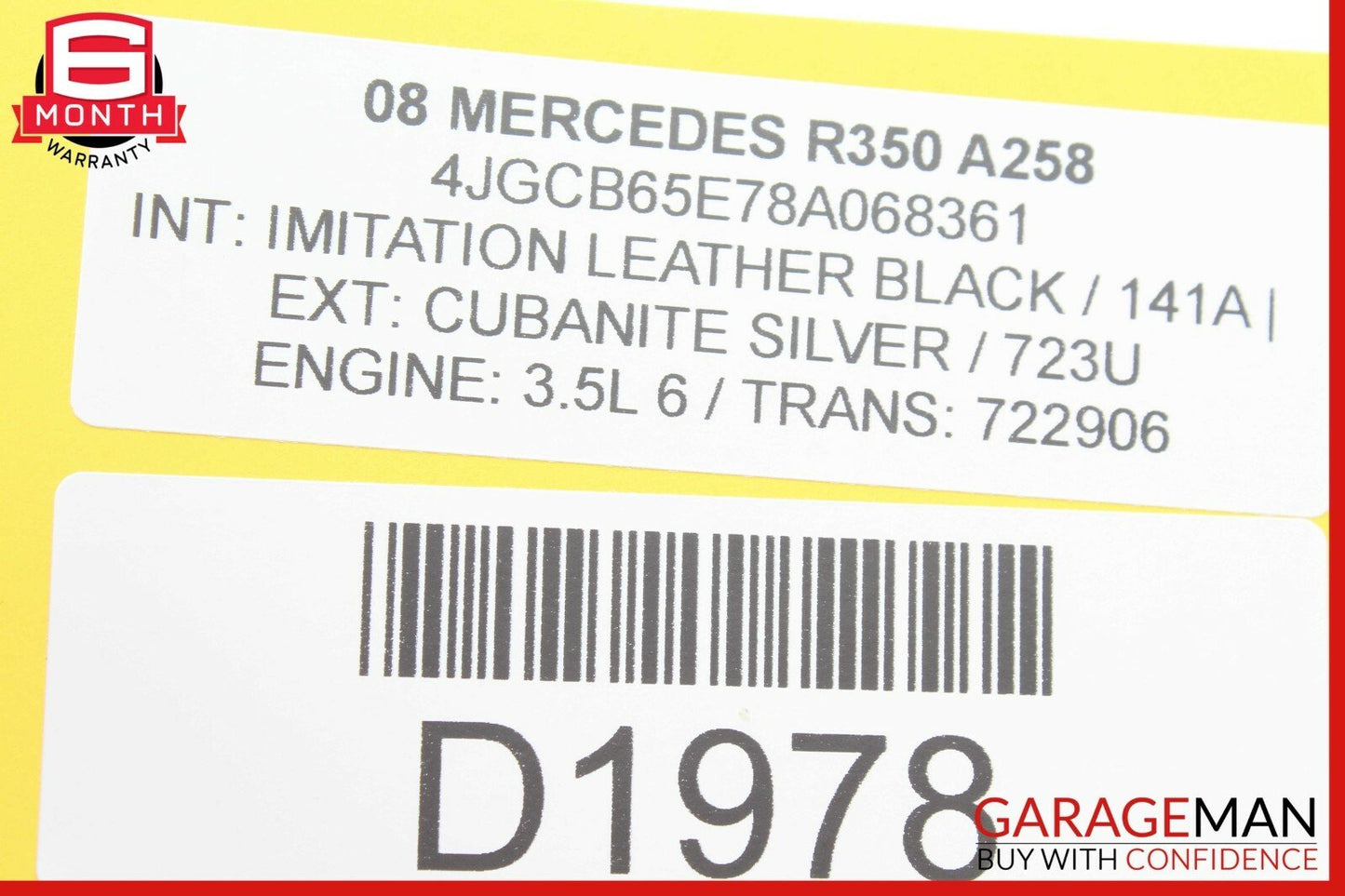 06-12 Mercedes W251 R350 ML350 GL550 Front Right Passenger Seat Motor OEM