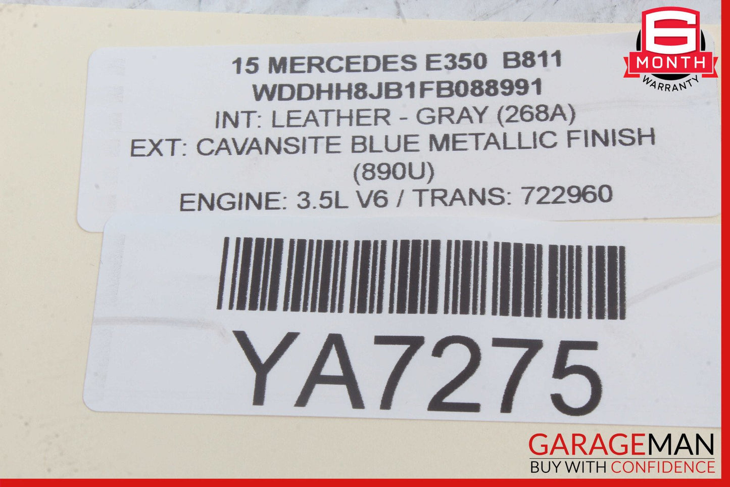 08-18 Mercedes E350 C250 SLK300 Front Left Side Seat Control Module Unit OEM