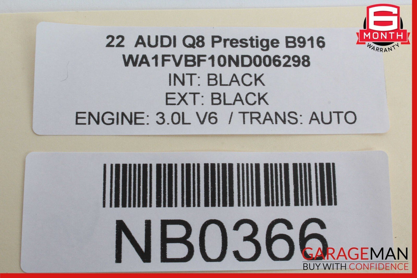 2019-2024 Audi Q8 Front Left Seat Control Memory Switch 4M6959760 OEM