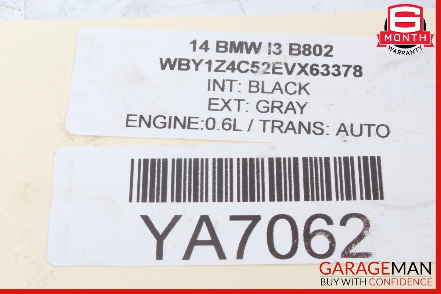 14-21 BMW i3 I01 Hybrid Engine Auxiliary Electric Coolant Water Pump OEM