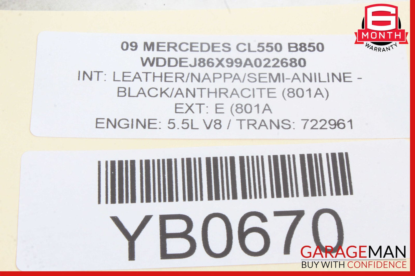 07-14 Mercedes W216 CL550 S550 Headlight Switch Night Vision Controller Switch
