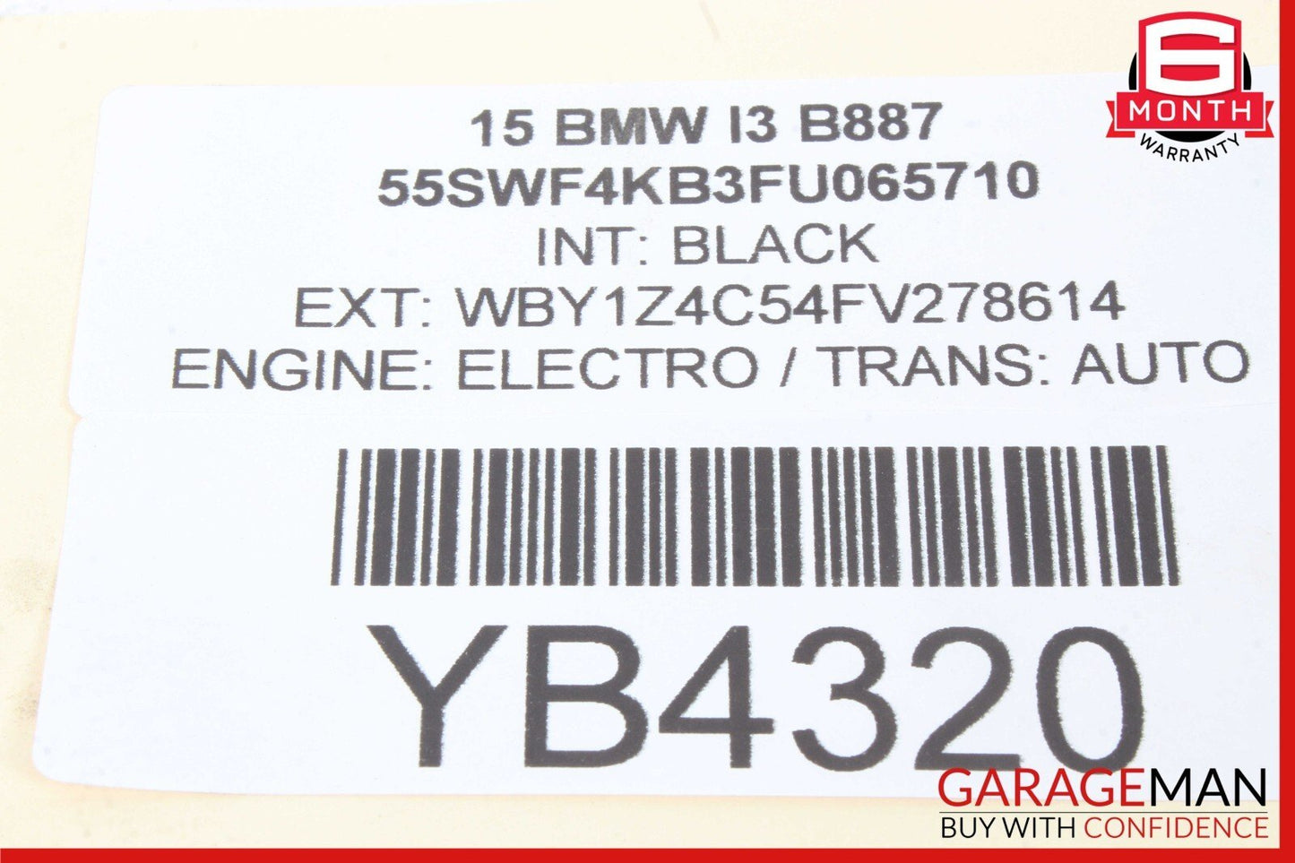 14-21 BMW i3 I01 Hybrid Engine High Voltage Wire Harness Cable OEM