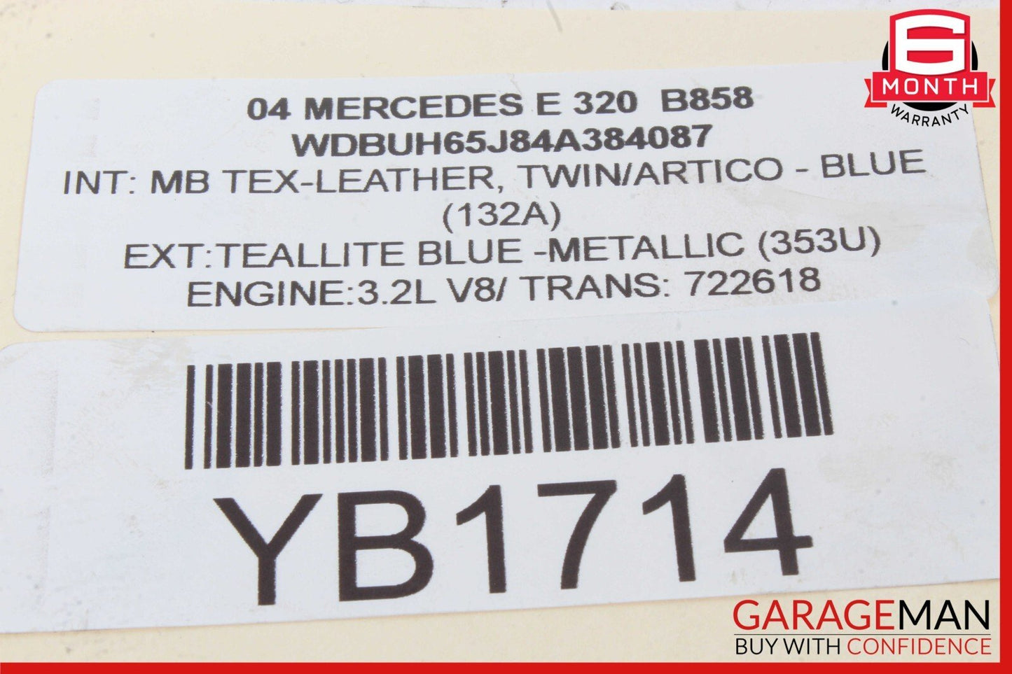 00-10 Mercedes R230 SL500 CL55 AMG S500 CL550 Voice Control Module SYN9528A OEM