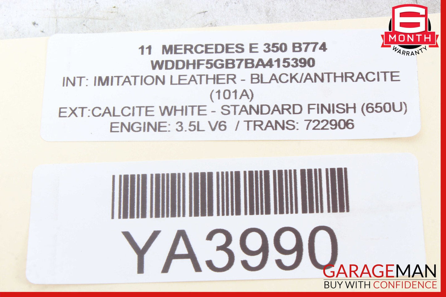 08-18 Mercedes E350 C250 SLK250 Front Left Driver Side Seat Control Module Unit