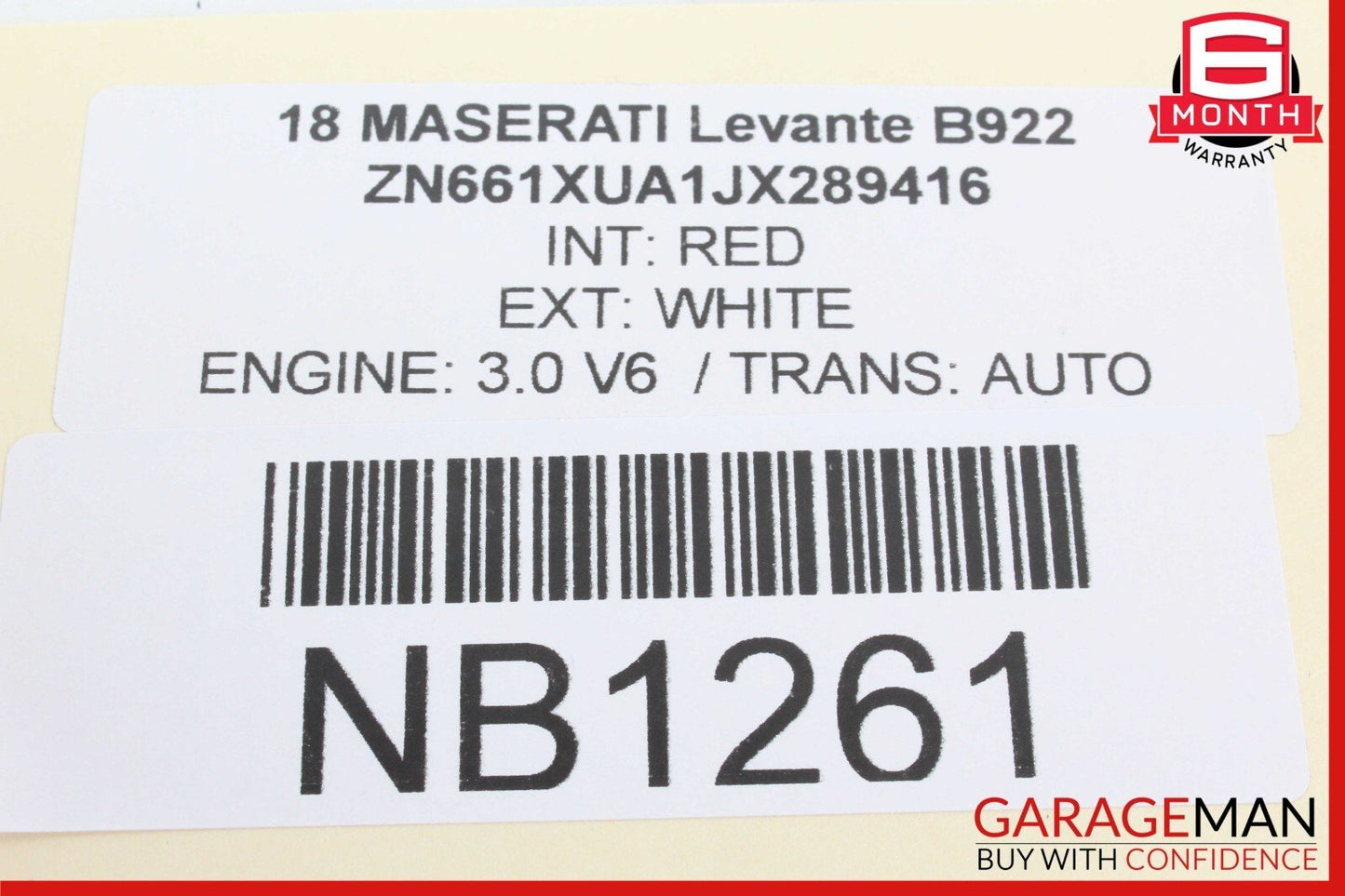 17-20 Maserati Levante M161 Center Dashboard Analog Clock OEM