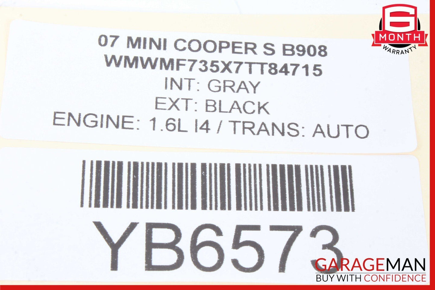 07-13 Mini Cooper Dash Center Right Passenger Side Air Vent Grill Duct OEM
