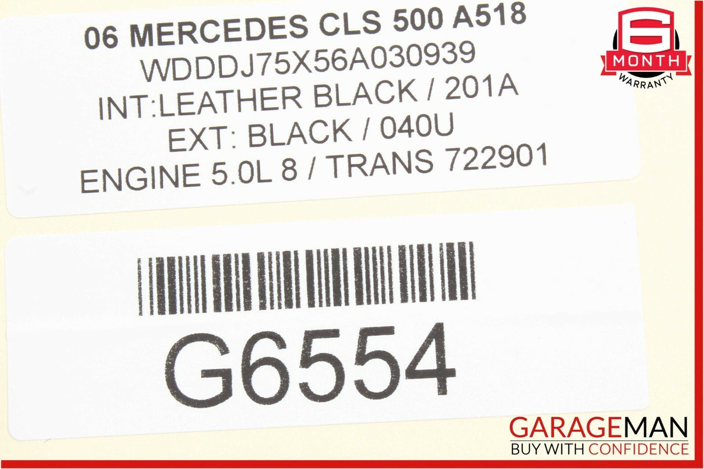 03-09 Mercedes CLS550 CLS500 E350 E63 AMG Keyless Go Rear Door Control Module