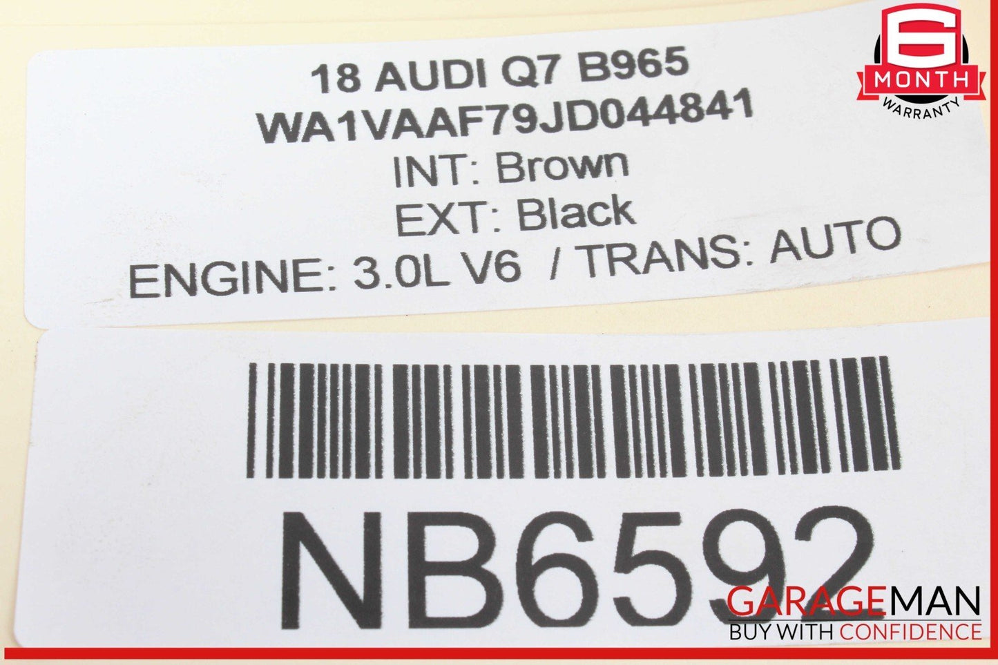 17-24 Audi Q7 Automatic Transmission Oil Cooler 4M0317021G OEM