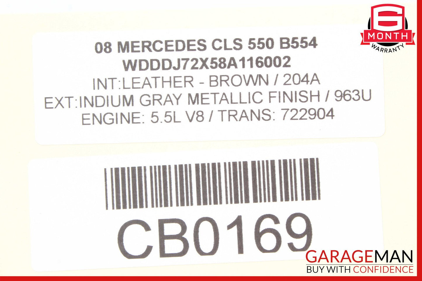 06-11 Mercedes W219 CLS550 CLS55 Door Control Module Front Right Passenger OEM