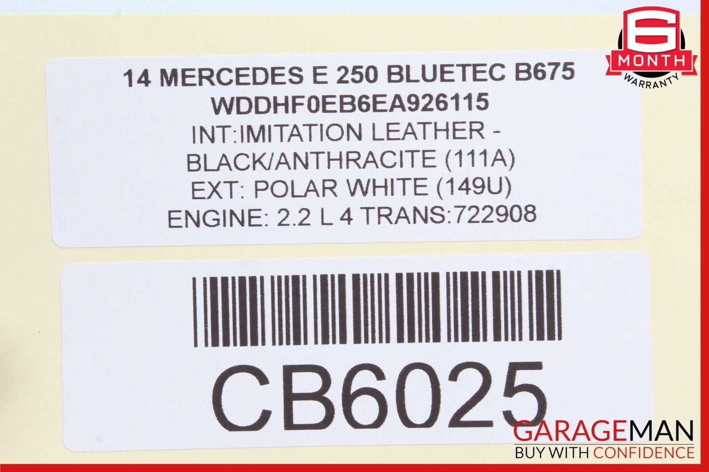 08-18 Mercedes W212 E350 CLS500 C250 Rear Left Side Door Control Module Unit OEM