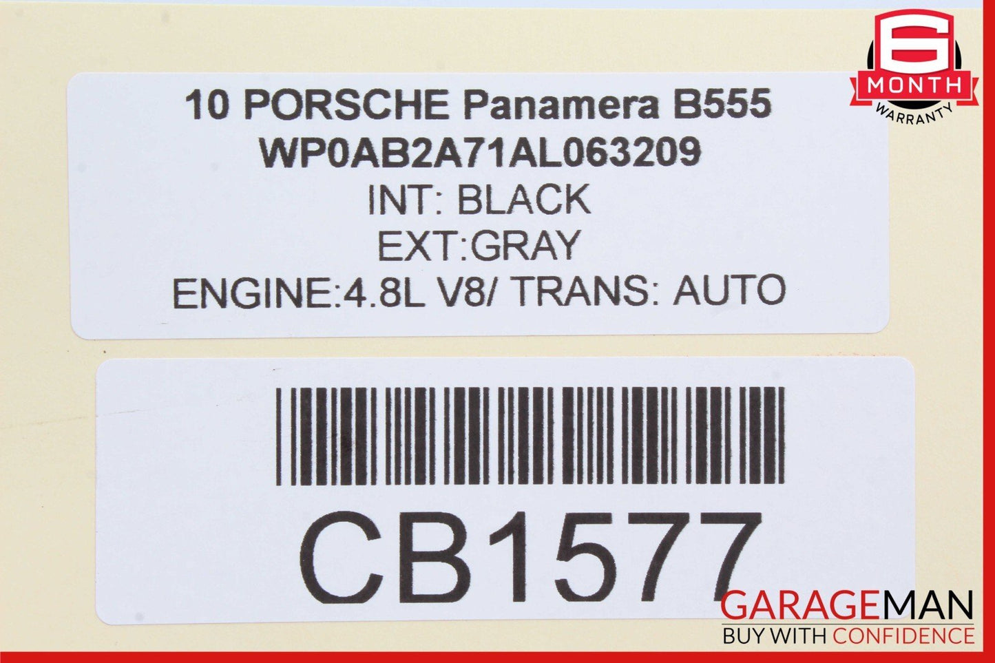 10-13 Porsche Panamera 970 Anti Lock Brake ABS Pump Module Unit