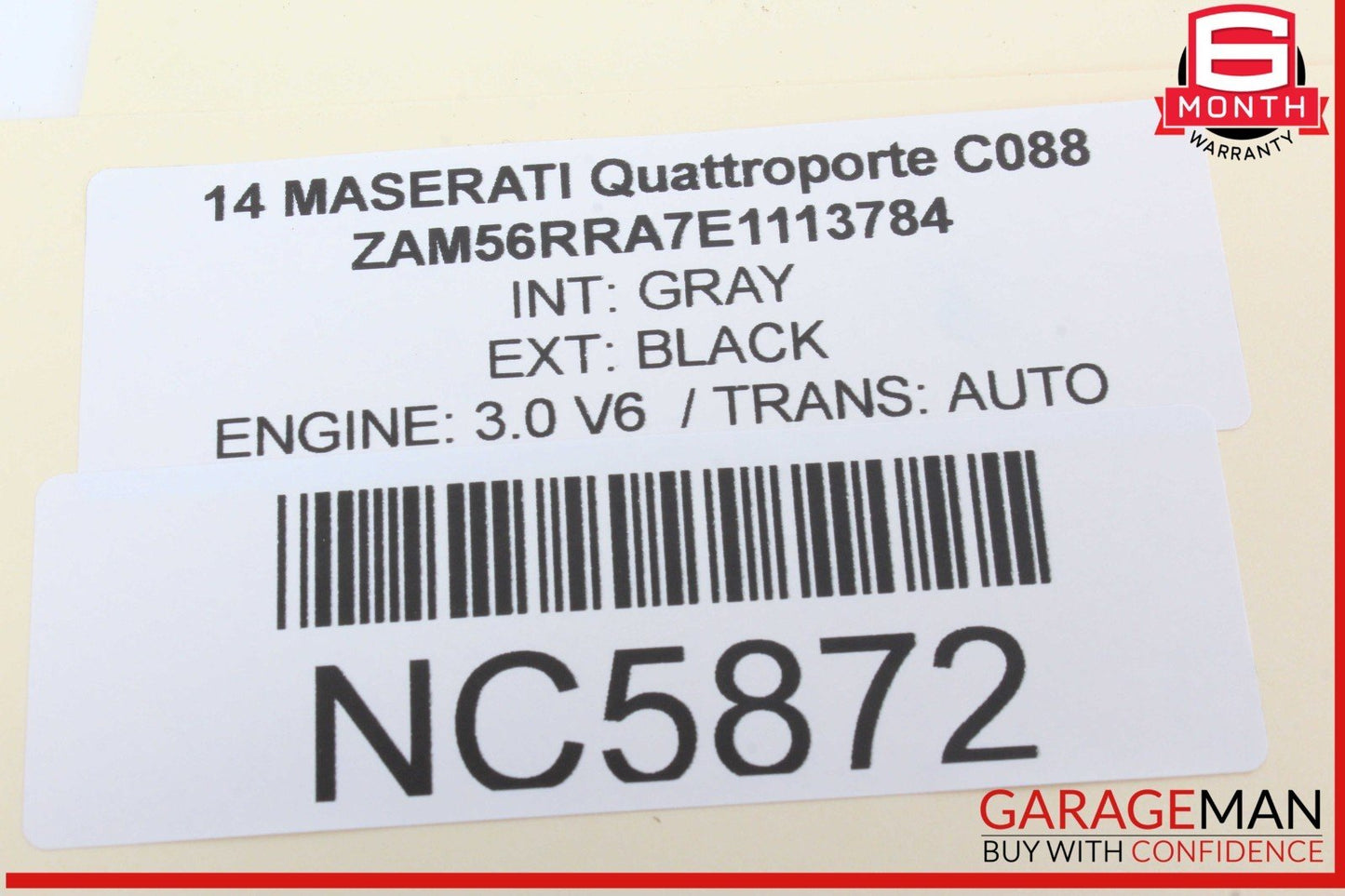 14-18 Maserati Quattroporte Front Left Side Dash Dashboard AC A/C Air Vent Trim