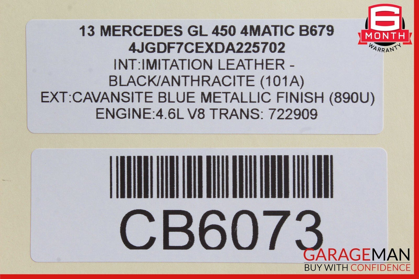 12-19 Mercedes X166 GL450 ML350 GLE350 Rear Right Side Door Control Module Unit